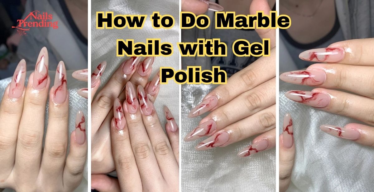 How to Do Marble Nails with Gel Polish
