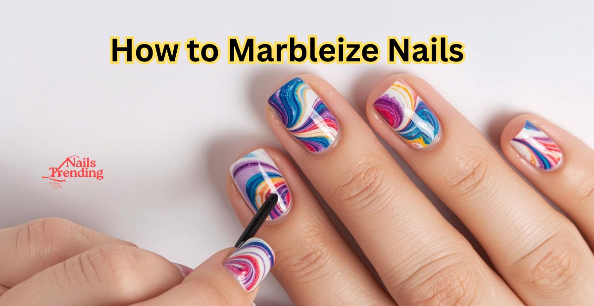 How to Marbleize Nails
