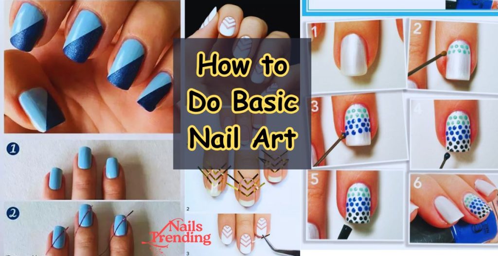 how to do basic nail art