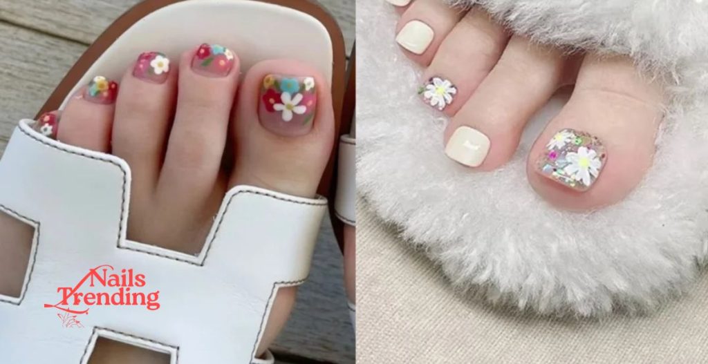 how to paint designs on toenails