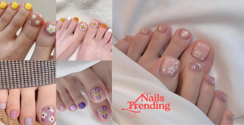 how to paint designs on toenails