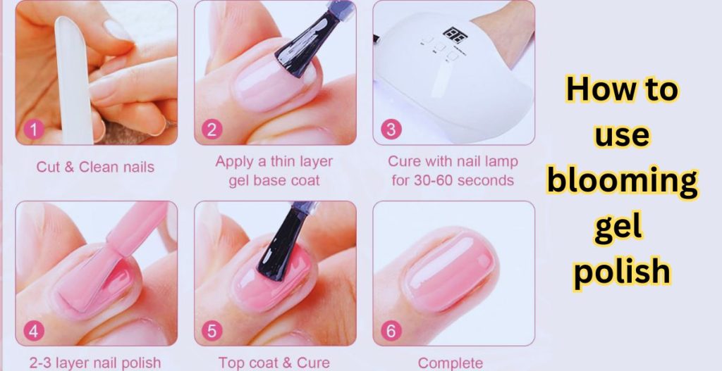 how to use blooming gel polish