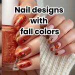 nail designs with fall colors
