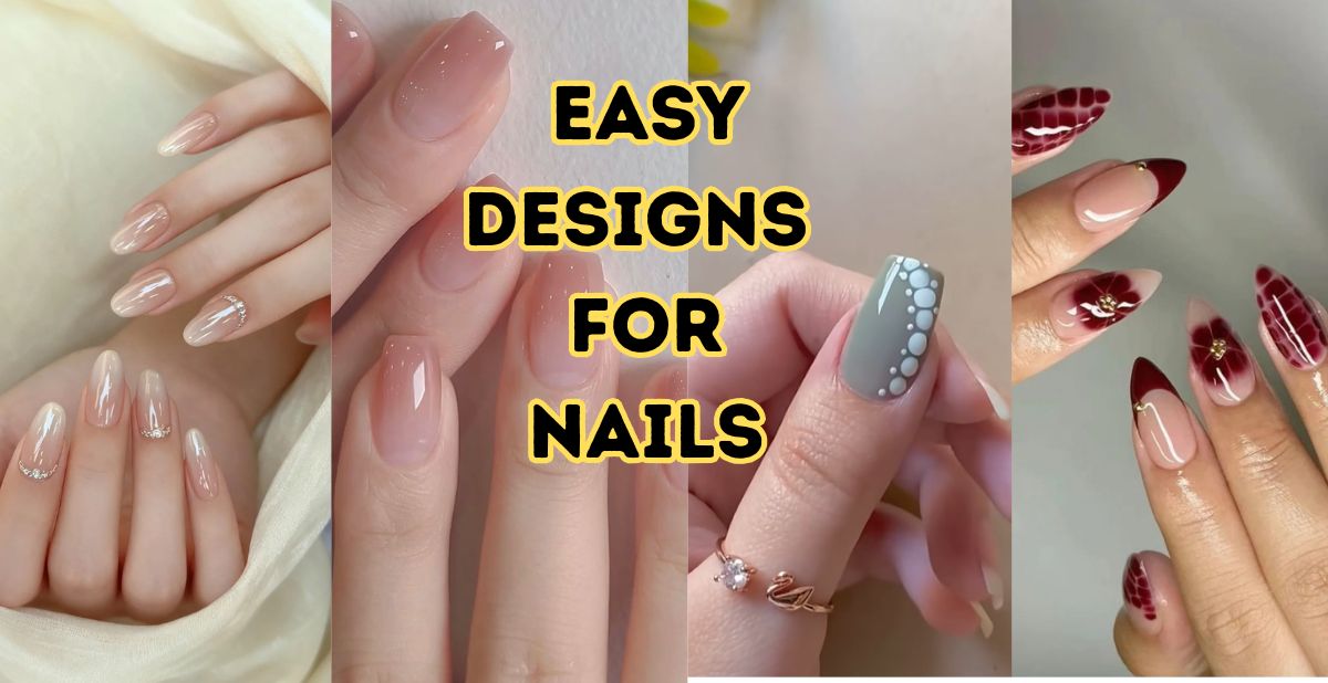 easy designs for nails