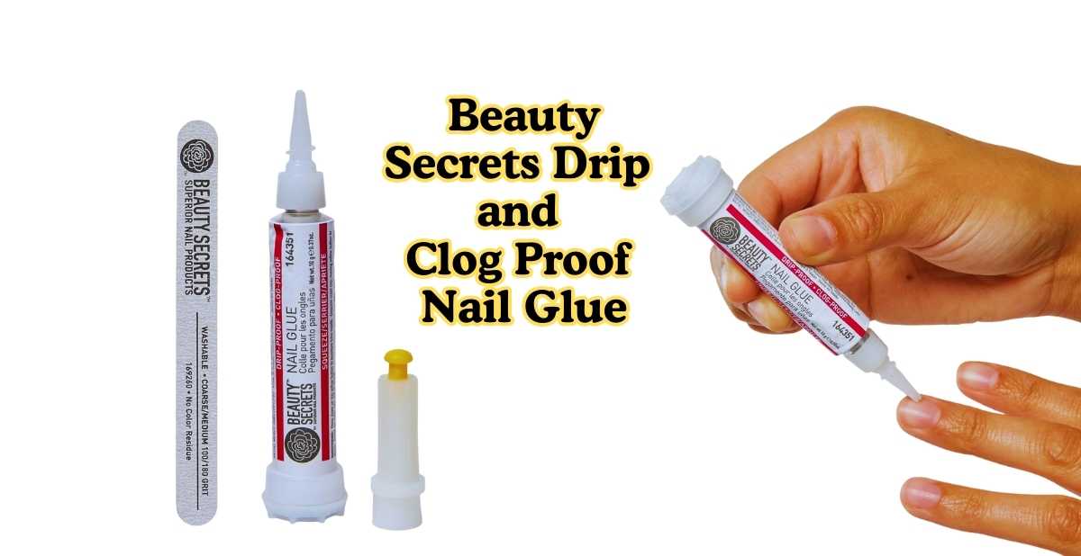 Beauty Secrets Drip and Clog Proof Nail Glue