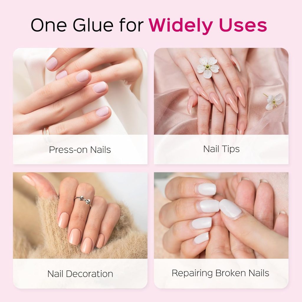 brush on nail glue