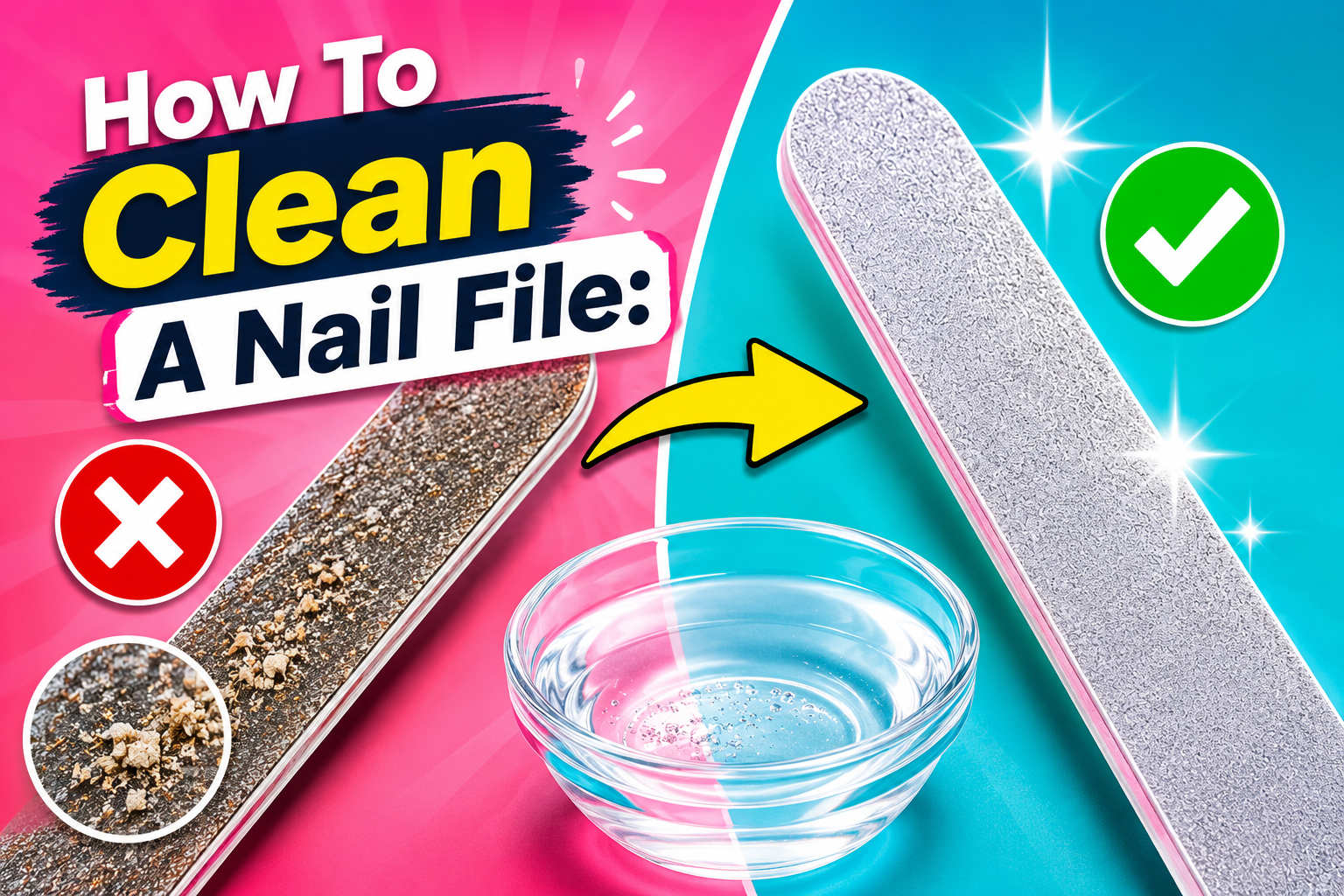 How To Clean A Nail File