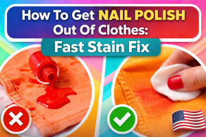 How To Get Nail Polish Out Of Clothes