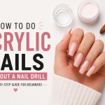 how to do acrylic nails without a nail drill
