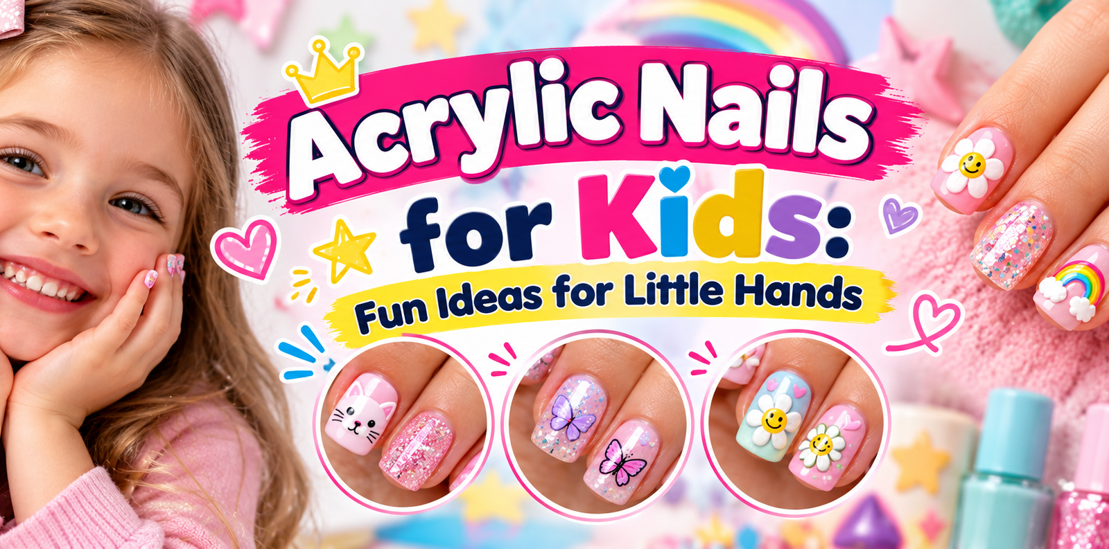 Acrylic Nails for Kids: Fun Ideas for Little Hands