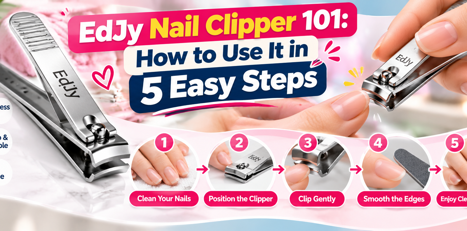 edjy fingernail cutter