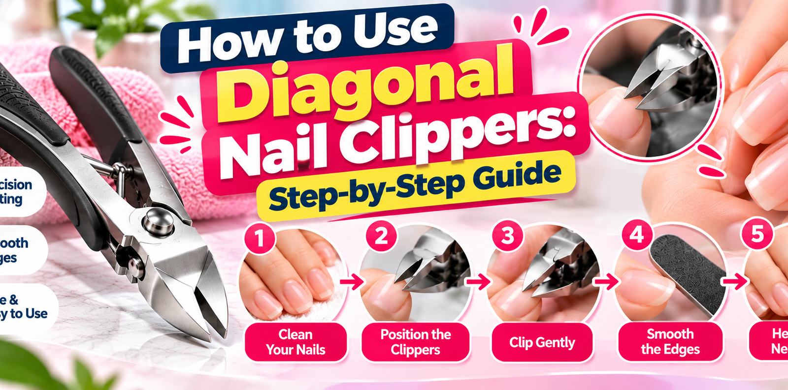 Diagonal Nail Clippers