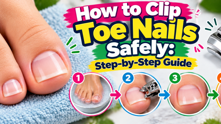 How to Clip Toe Nails Safely: Step-by-Step Guide