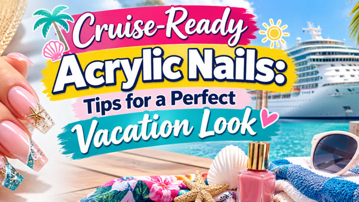 Cruise-Ready Acrylic Nails: Tips for a Perfect Vacation Look