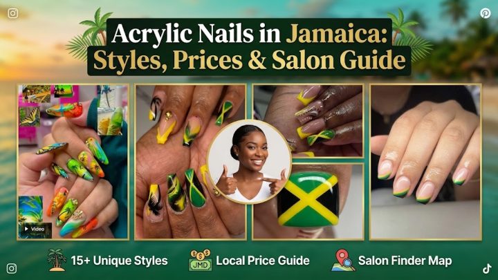 Acrylic Nails in Jamaica: Styles, Prices & Salon Guide