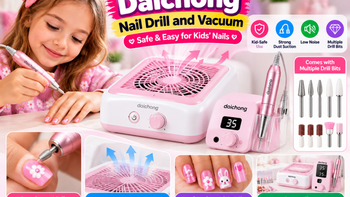 Daichong nail drill and vacuum